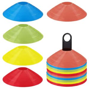 Pack de 12 conos de entrenamiento multicolor