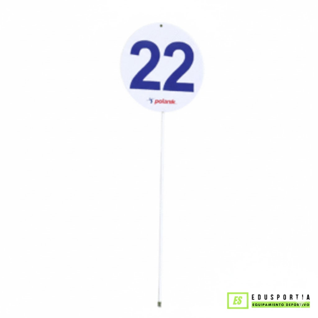 Indicadores distancia lanzamientos redondos