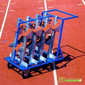 Carro transporte para 8 Tacos Salida. Vertical.