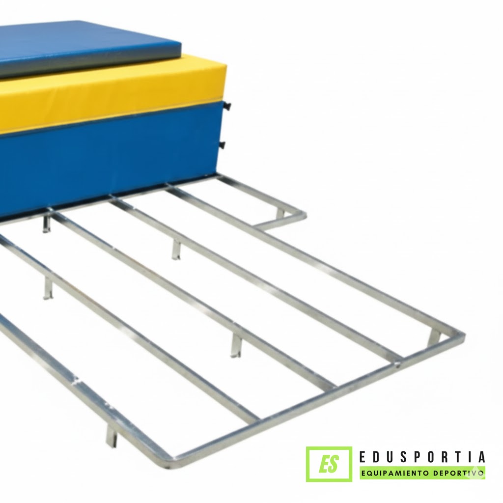 Somier zona de caída pértiga