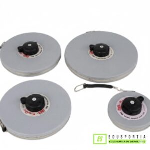 Cinta metrica fibra de vidrio estuche de plástico ABS