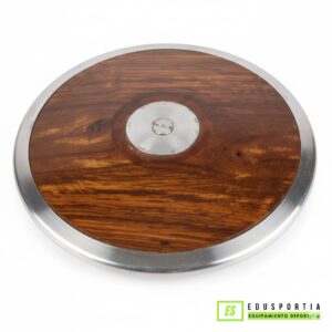 DISCO DE ATLETISMO DE ACERO Y MADERA