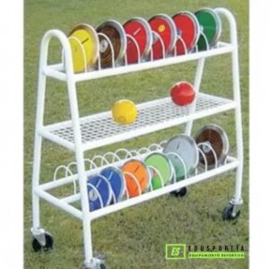 Carro para pesos y discos