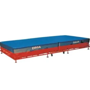 Zona de caída de altura plegable con ruedas Dimasport