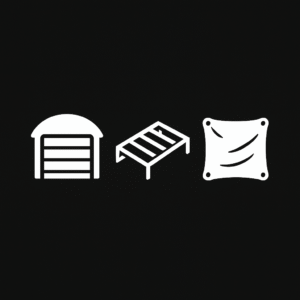 Garajes, somieres, cajetines y lonas